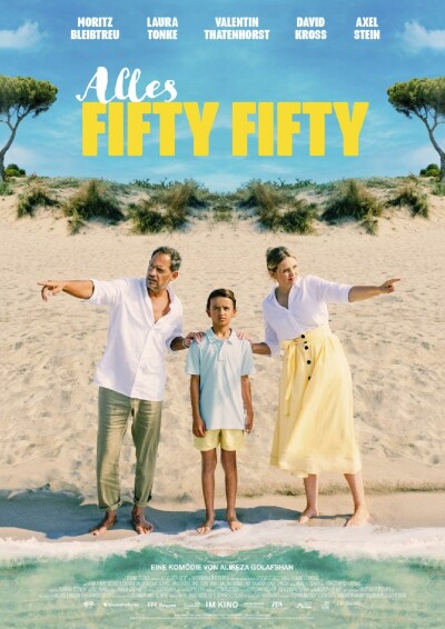 Filmplakat Alles Fifty Fifty (Frauenkino)