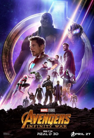 Filmplakat Avengers - Infinity War